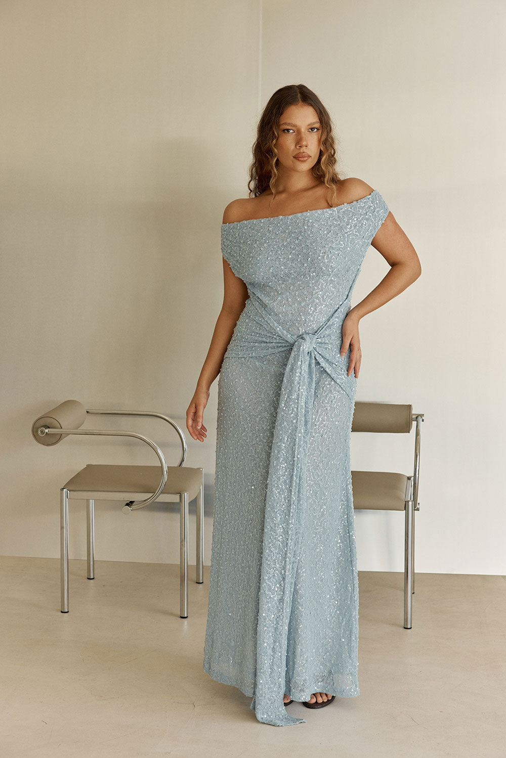 Kiama Dress - Blue