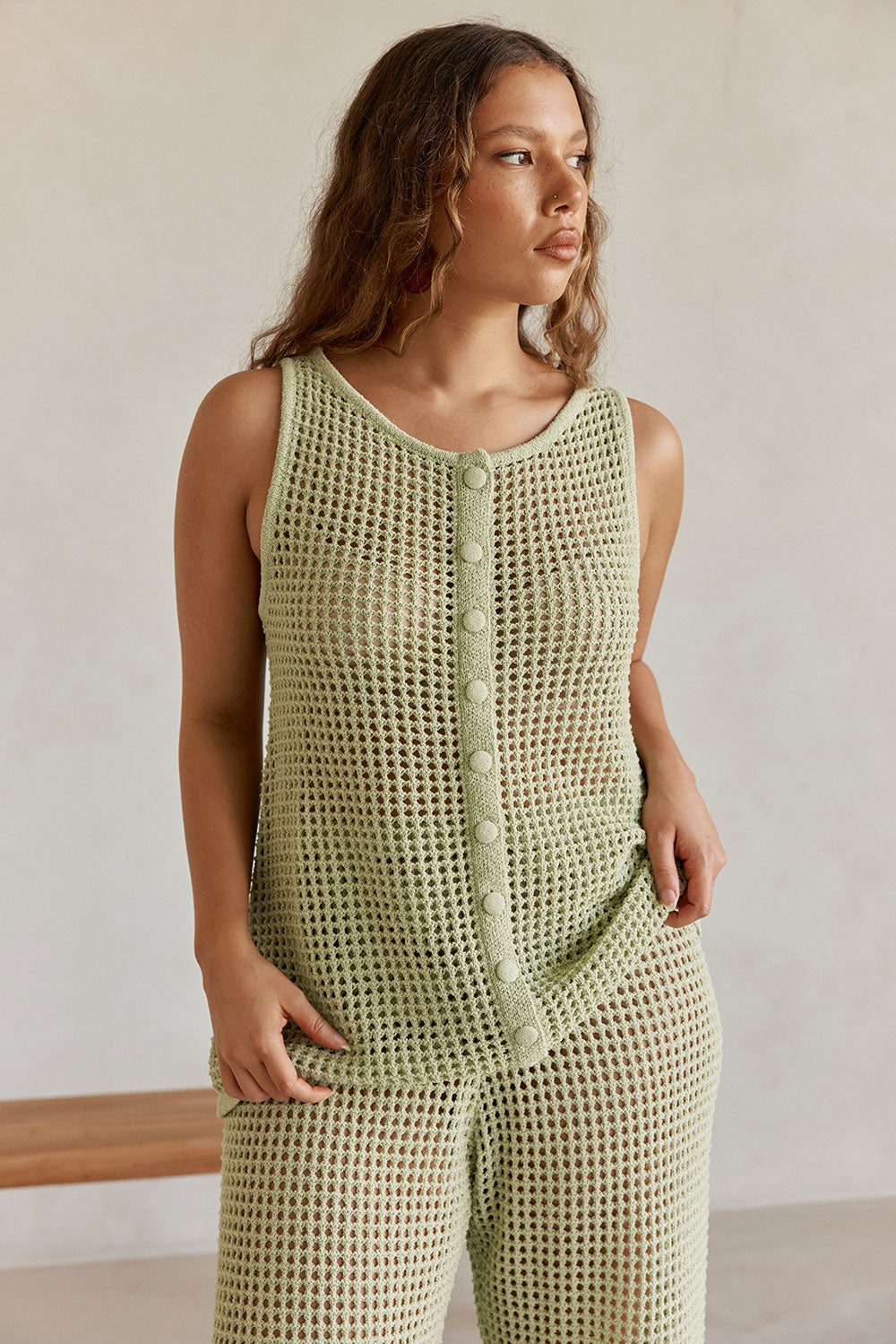 Vera Top - Sage