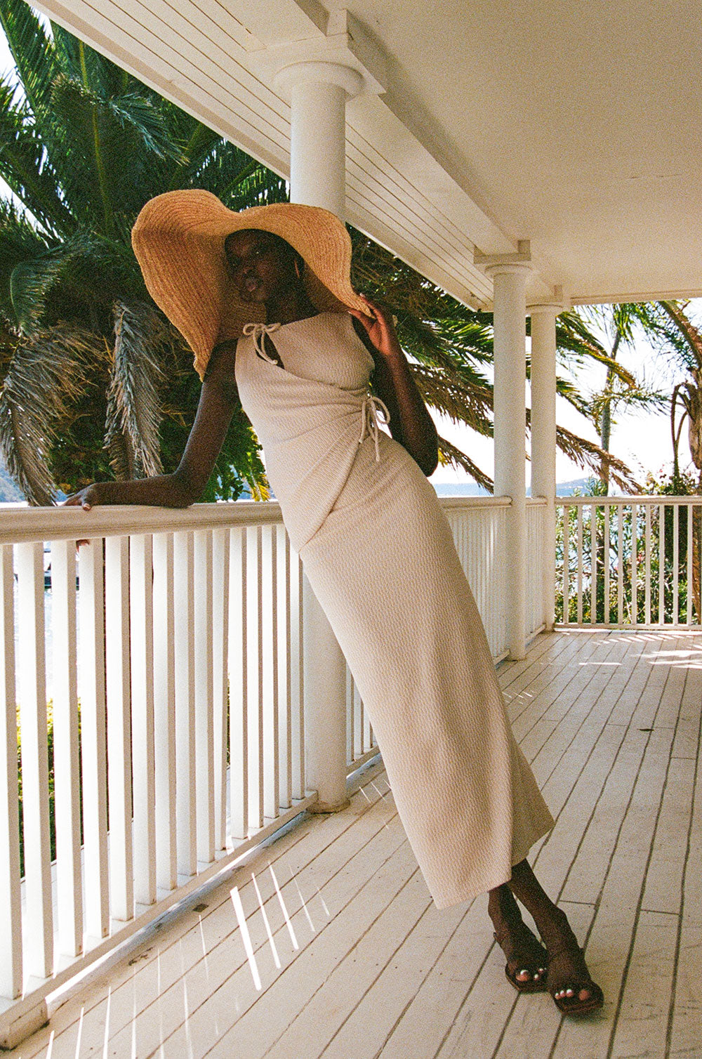 beige wrap maxi dress Silk Wrap Maxi Dress, Pale Pink Beige Print, Bell Sleeve Boho