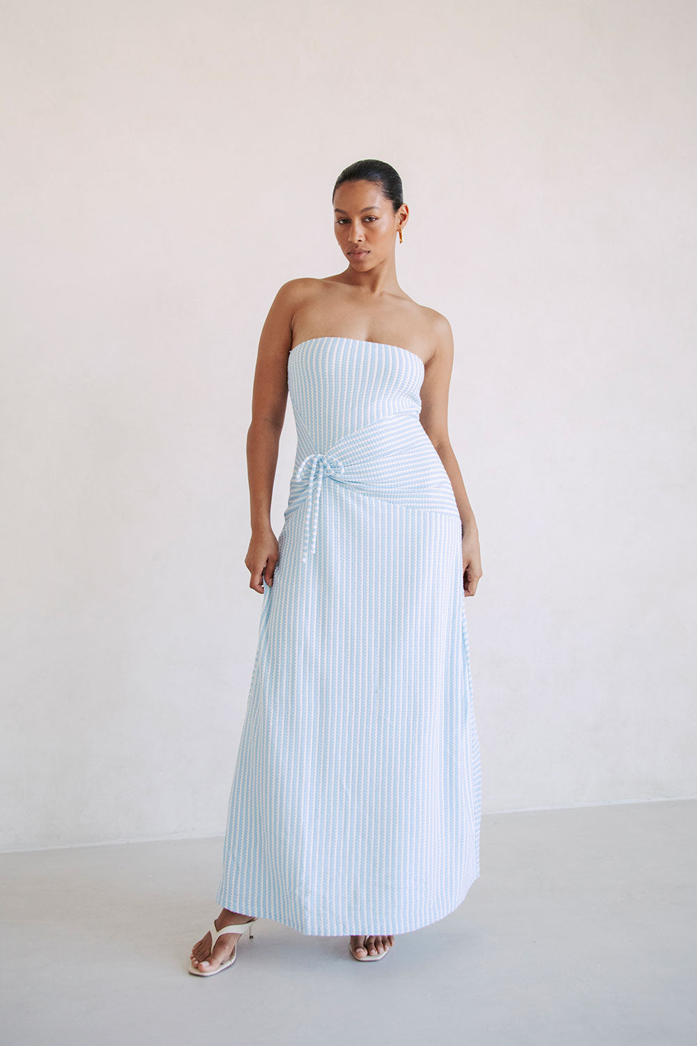 chinese dress ladies Daniella Strapless Midi Dress
