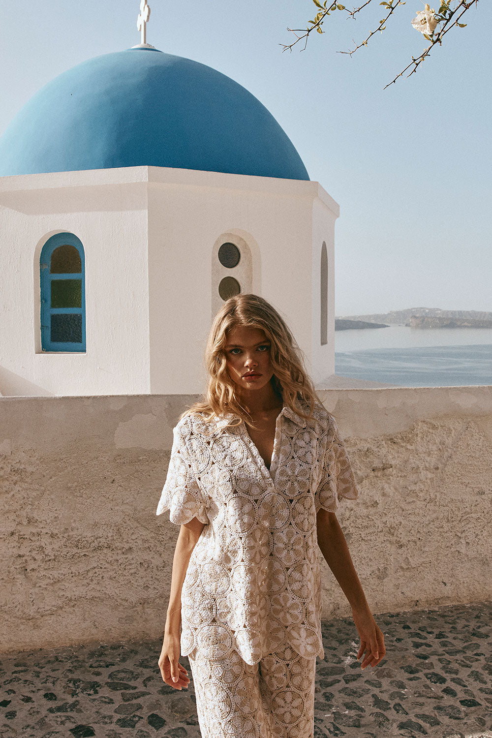 Ivory Crochet Kalila Crochet Top – SABO