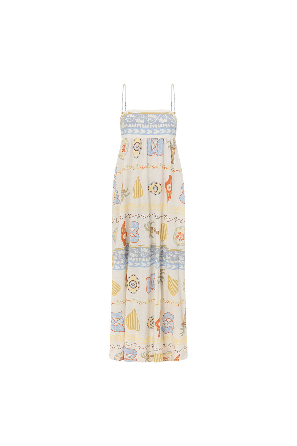 palma printed midi dress Palma Floral Off-The-Shoulder Ruched Dress