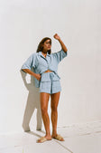 SAMPLE-Kase Shorts - Aegean