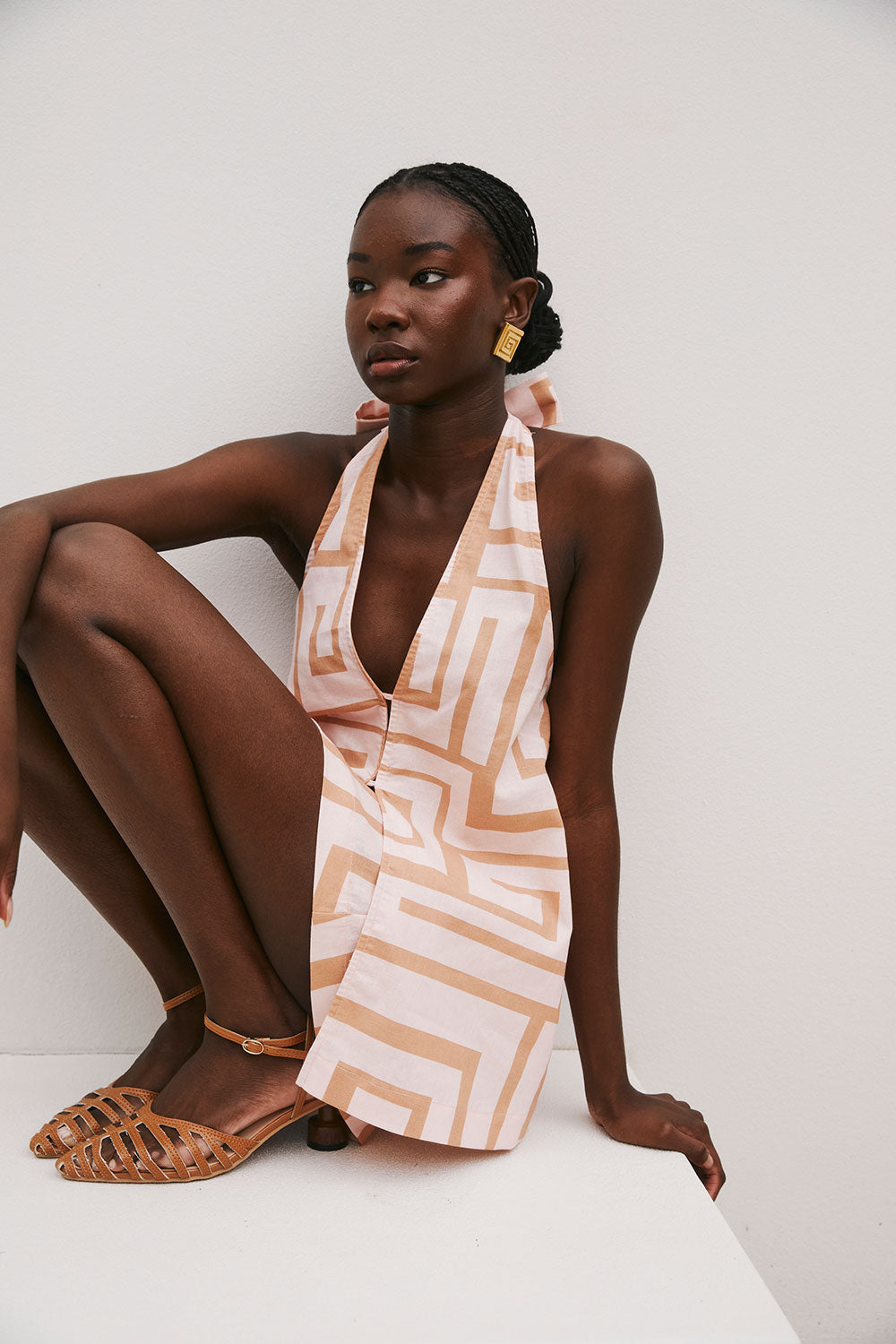 Alora Dress - Hellenic Maze