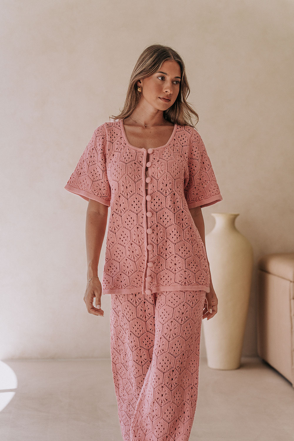 SAMPLE-Umiko Top - Blush