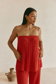 Athena Top - Red