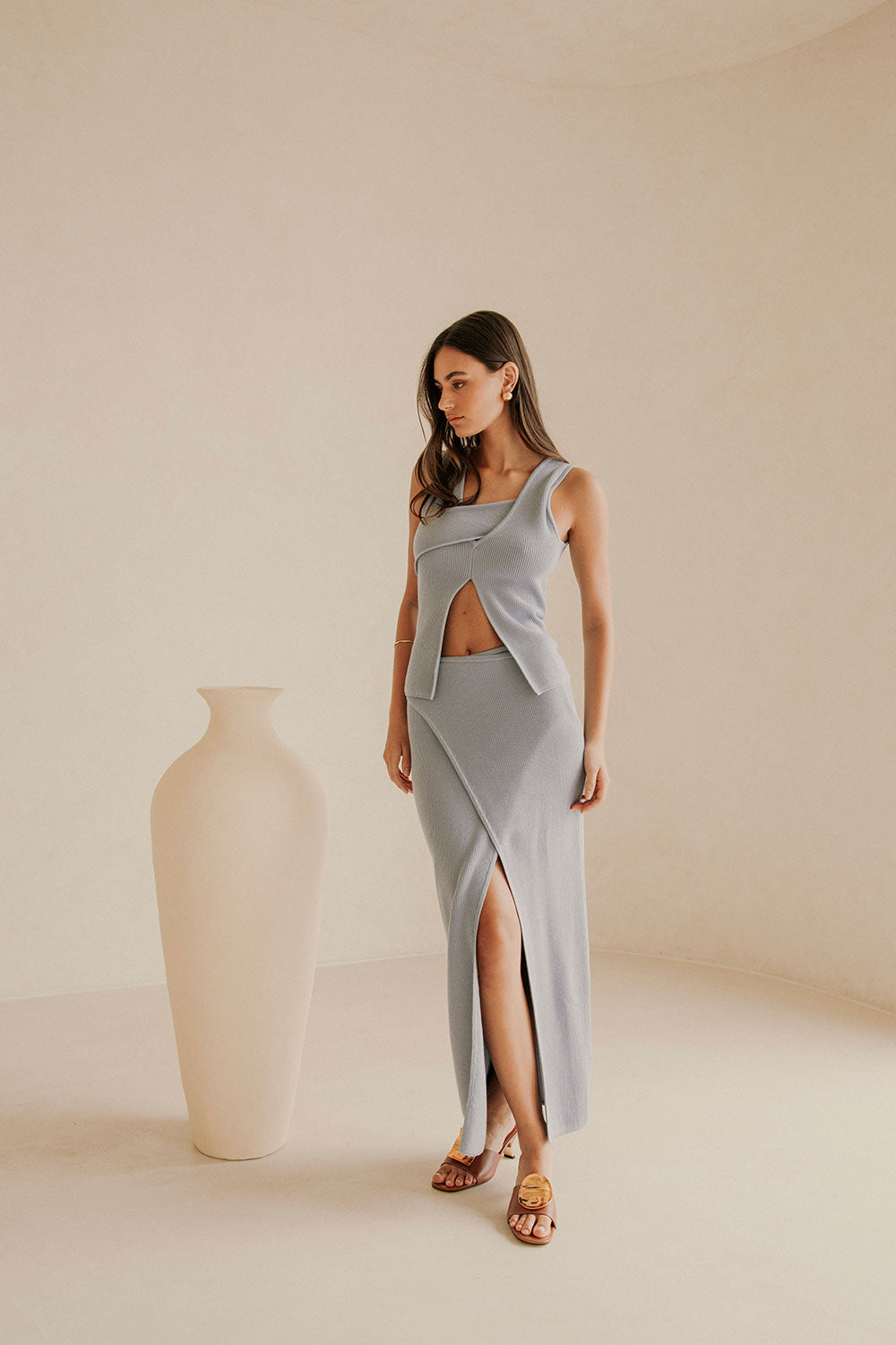 SAMPLE-Bridget Skirt - Blue