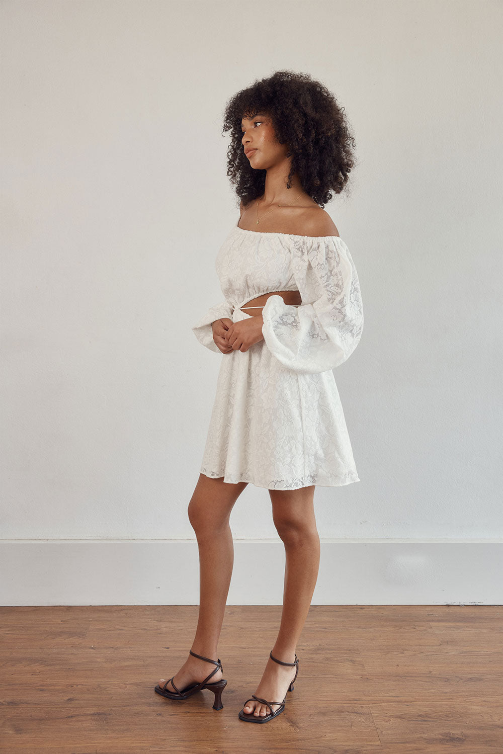 naya off shoulder dress A.L.C. Women's Naya One-Shoulder Minidress - Marine Layer