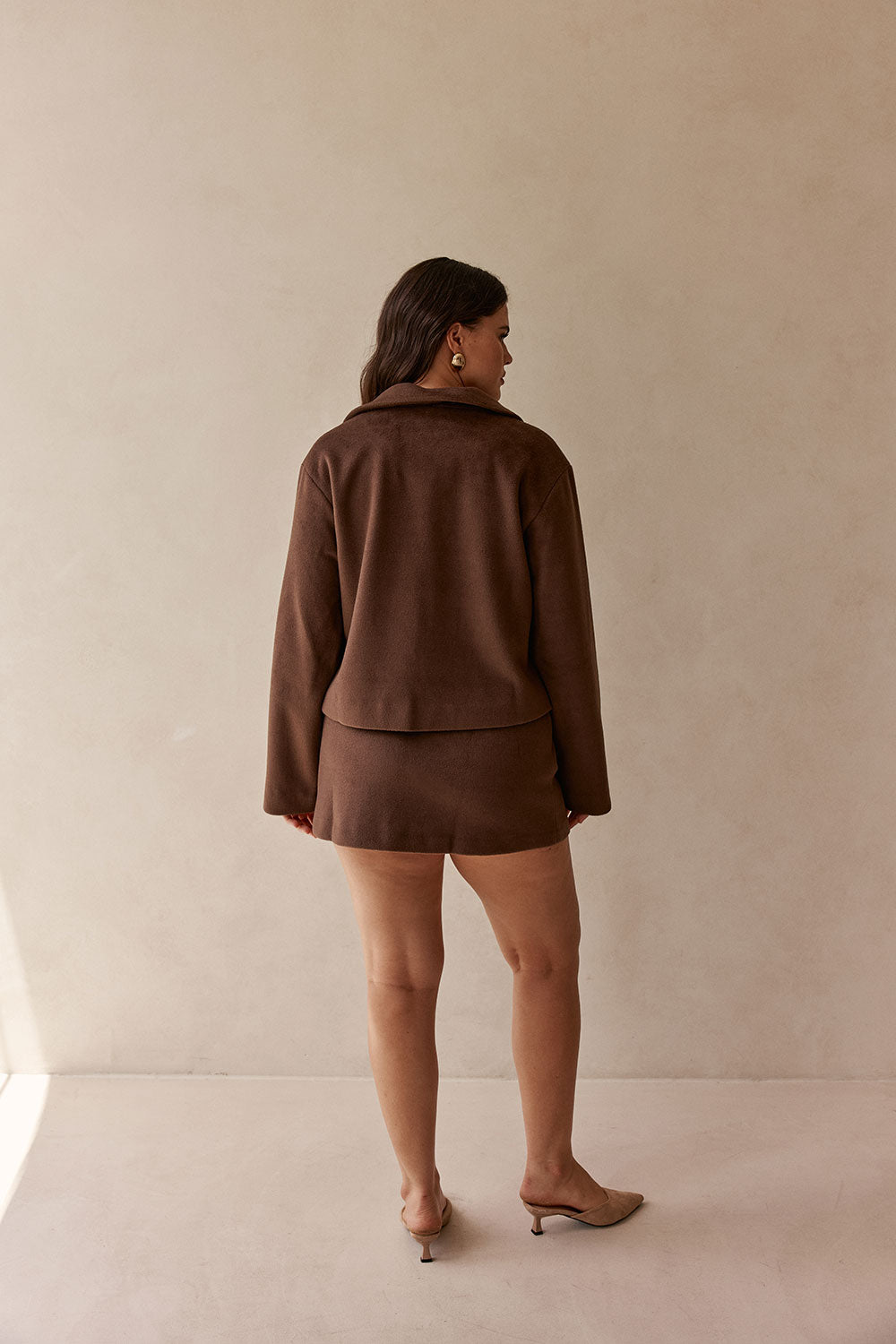 SAMPLE-Selah Skirt - Chocolate