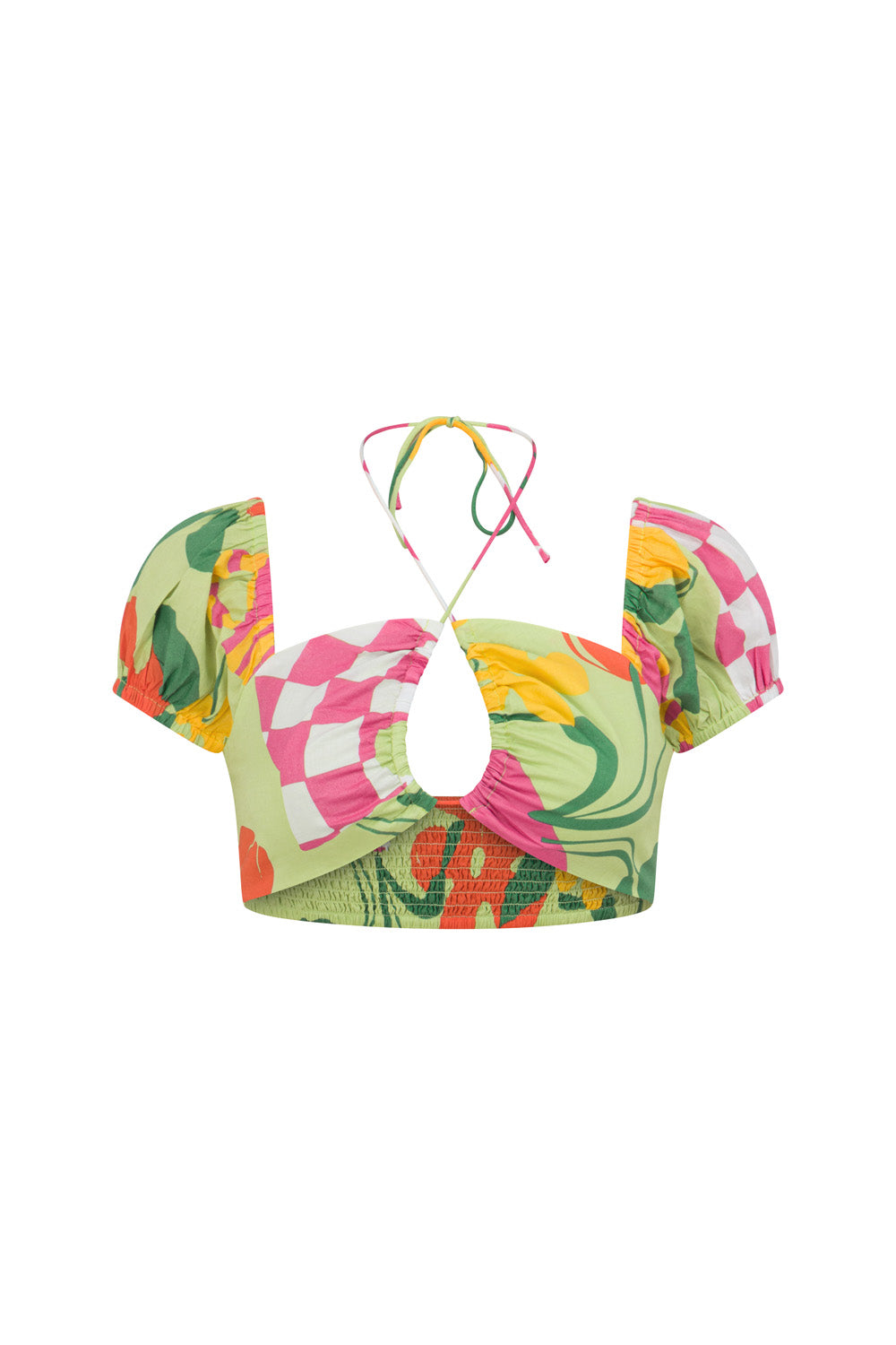 SAMPLE-Damini Top - Vaso Verde
