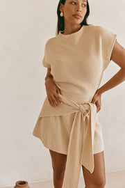 Lovina Dress - Beige