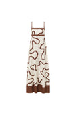 Addy Dress - Marbled Mocha