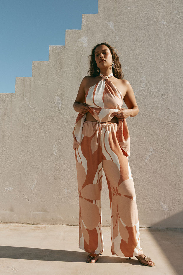 Victoria Pants - Peach Solanto