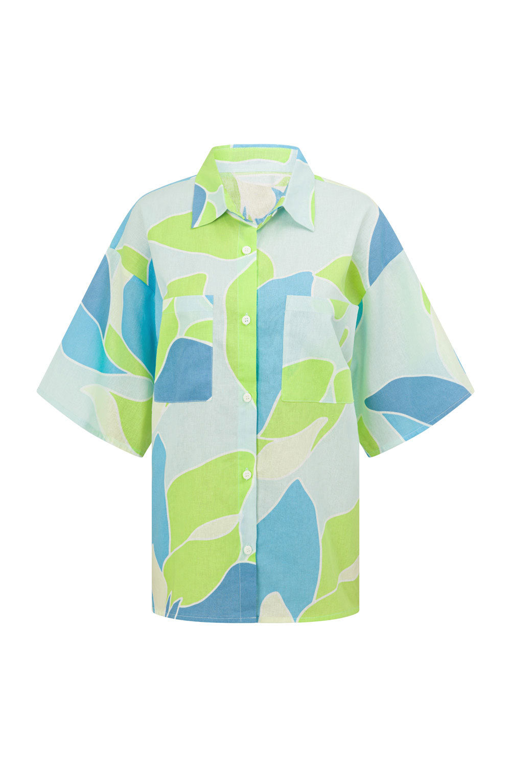 SAMPLE-Amira Top - Magnolia Blue