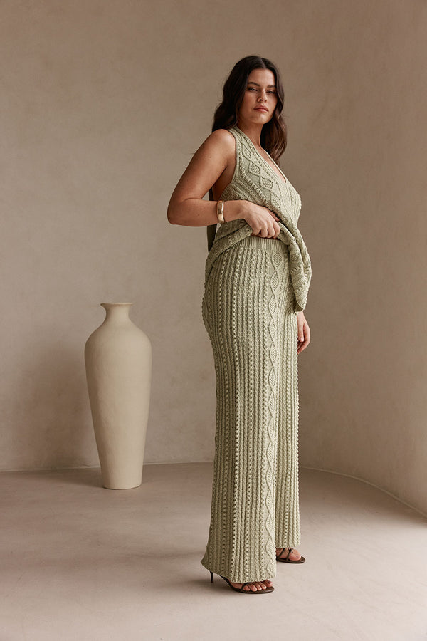 SAMPLE-Azari Pants - Green