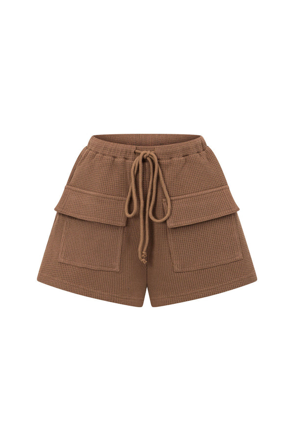SAMPLE-Kase Shorts - Chocolate