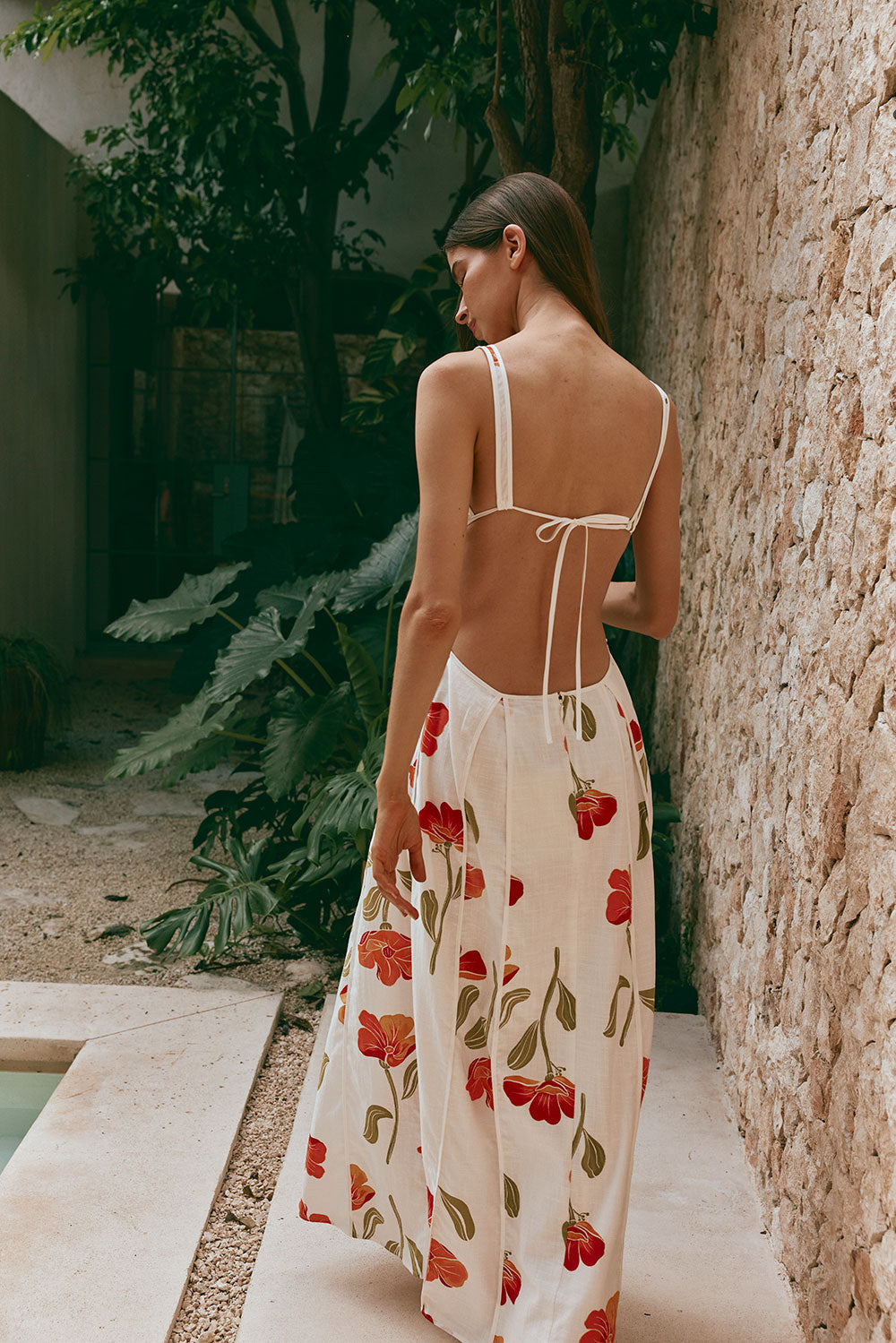 SAMPLE-Eliska Dress - Poppy – SABO