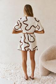 Rayne Skirt - Marbled Mocha