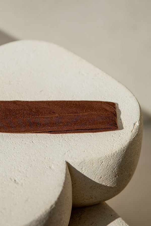 Elle Soft Headband - Chocolate