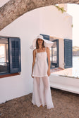 Catalana Dress - White