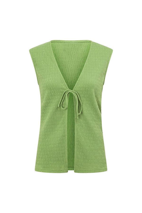 Marina Split Top - Green