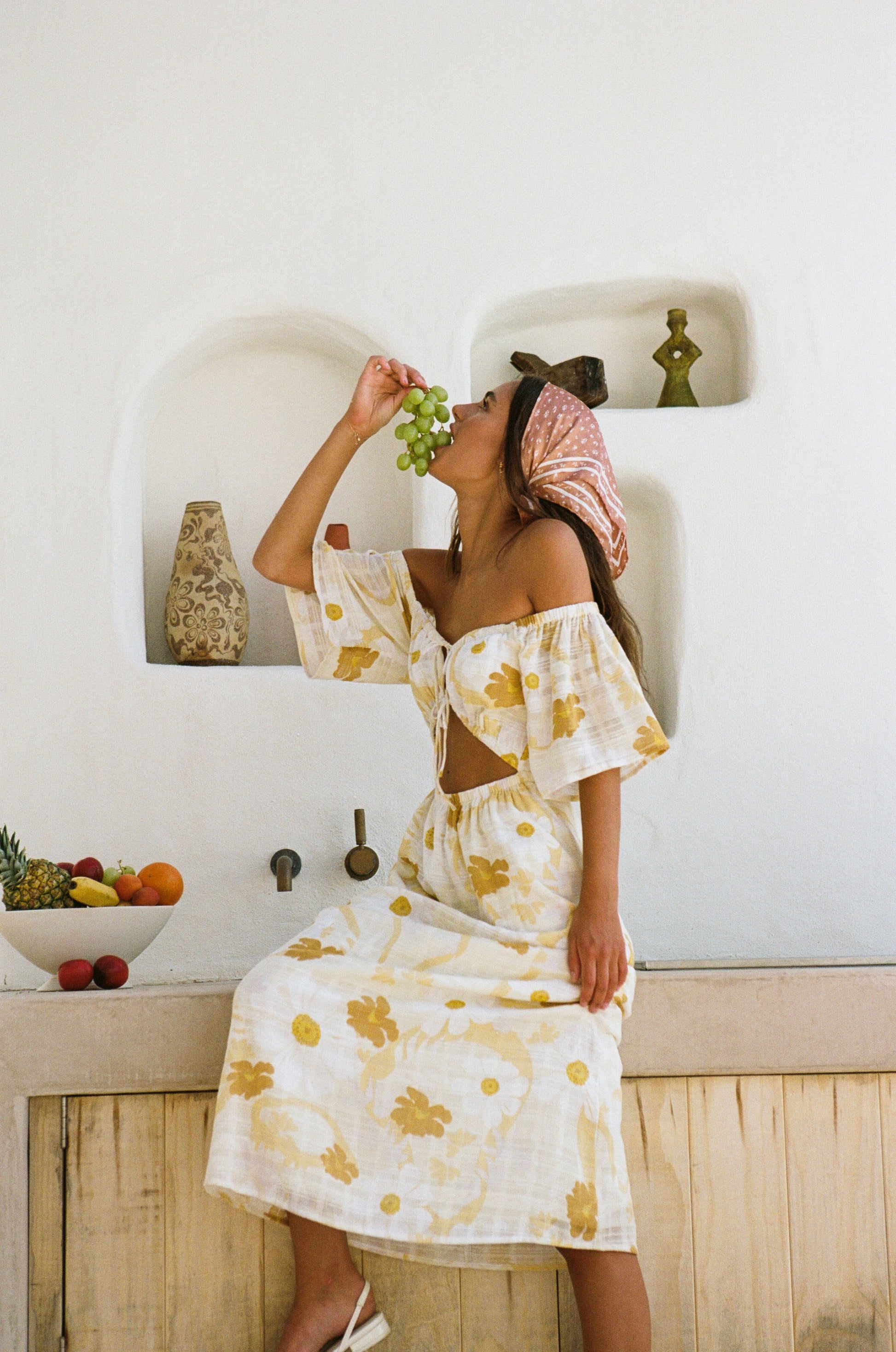 SAMPLE-Off Shoulder Nalu Dress