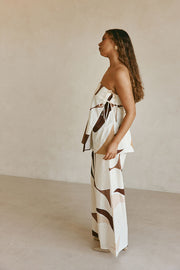 Monroe Top - Sable Floral