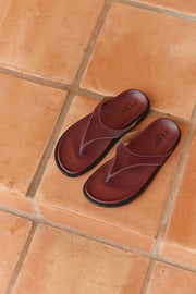 Anya Sandals - Burgundy