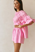 SAMPLE-Akel Shorts - Pink