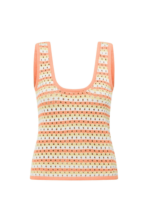 Erin Knit Top - Orange