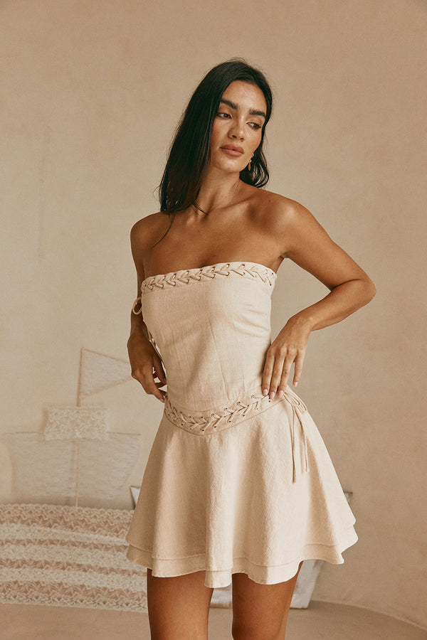 Shop Women's Summer Dresses Online USA tagged "primary-color:Beige" SABO Shop Women's Summer Dresses Online USA tagged "primary-color:Beige" SABO