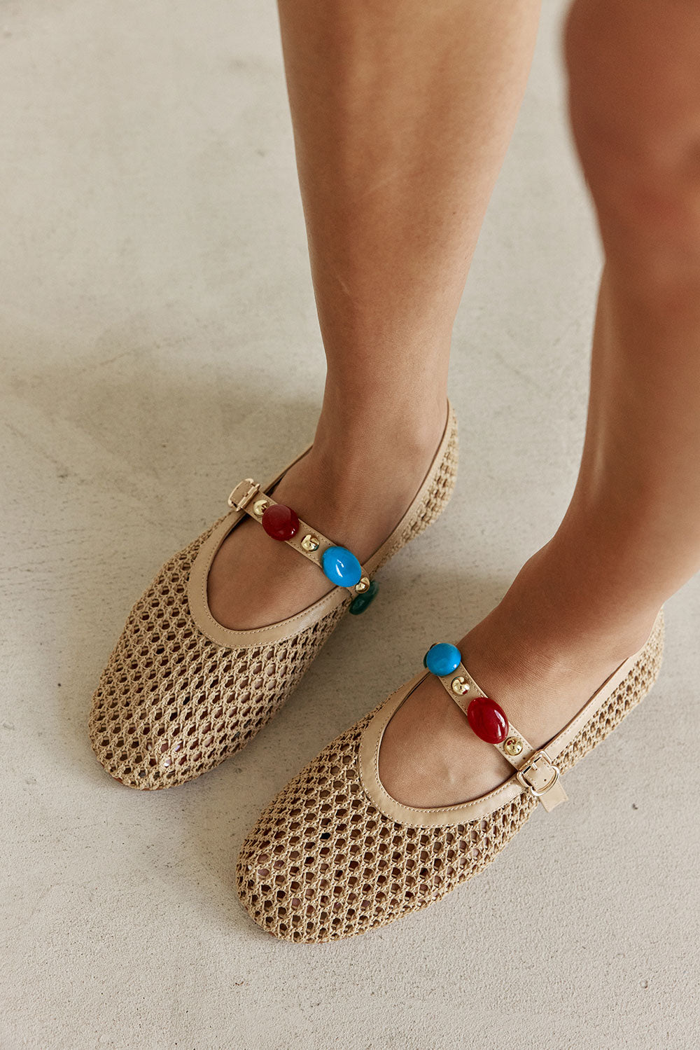 Solstice Ballet Flats - Natural
