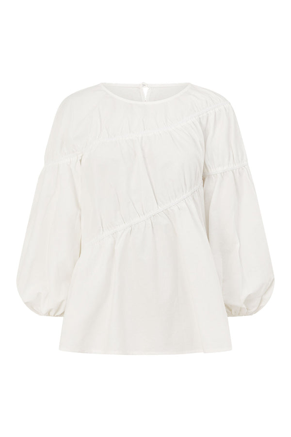 SAMPLE-Akel Top - White