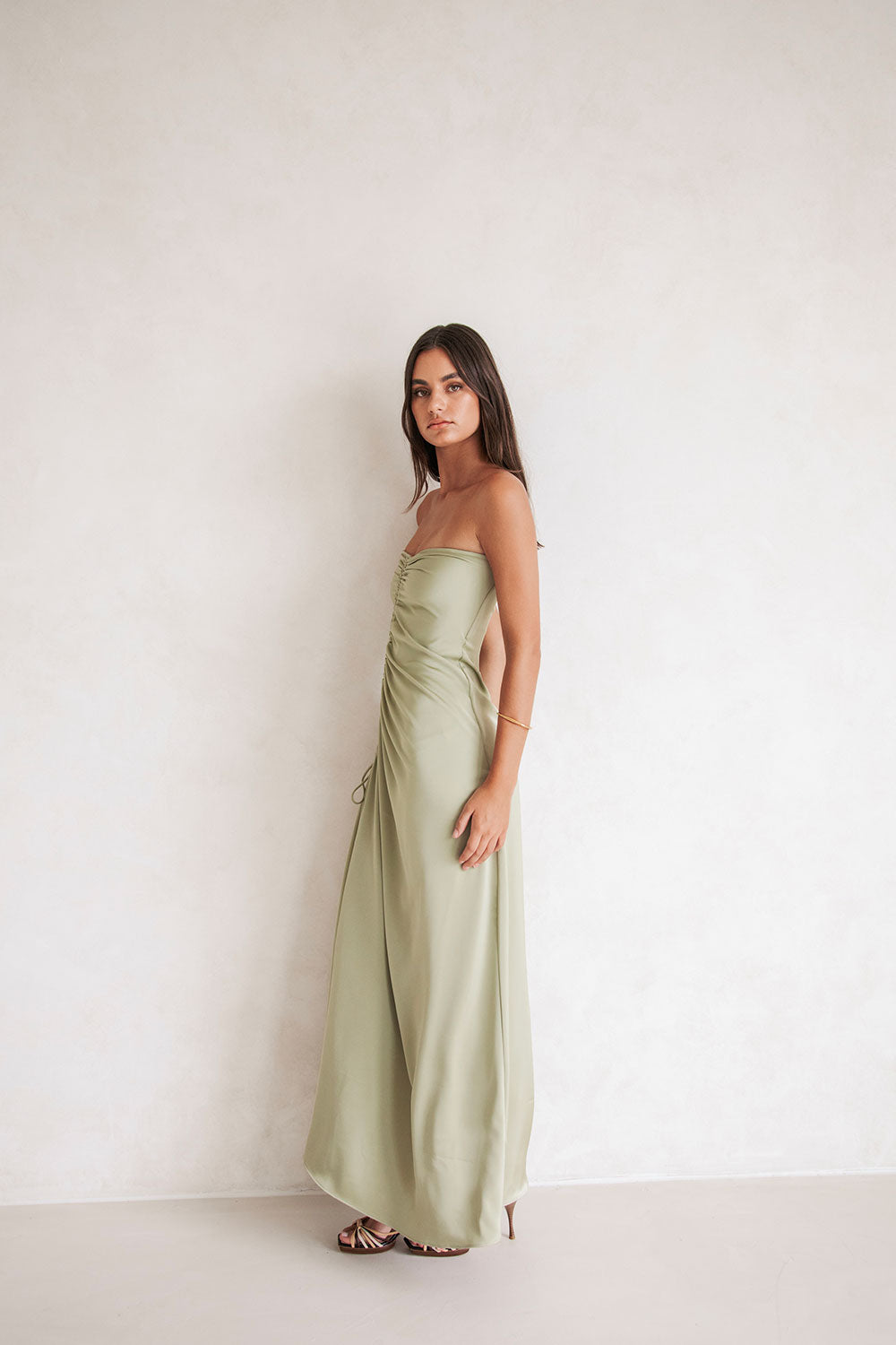 Strapless Alyssia Maxi Dress