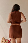 Ellamay Skirt - Gingerbread