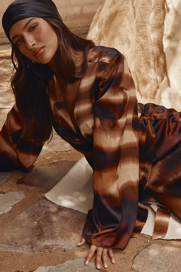 SAMPLE-Haven Dress - Mirage Bloom