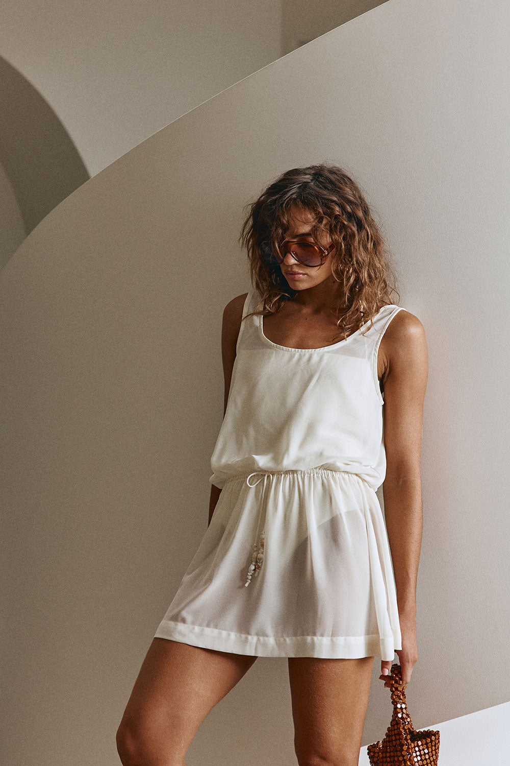 charvi mini dress white Charvi Mini Dress | White | Womens
