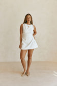 SAMPLE-Camellia Dress - White