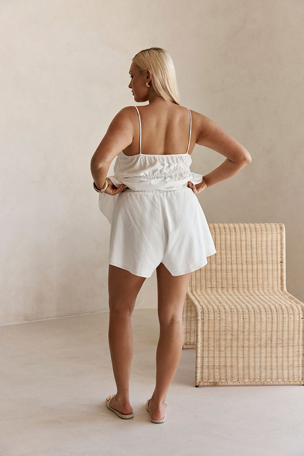 Octavia Shorts - White