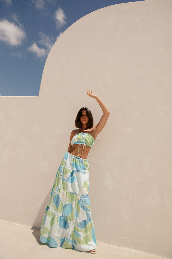 Aviva Skirt - Magnolia Blue