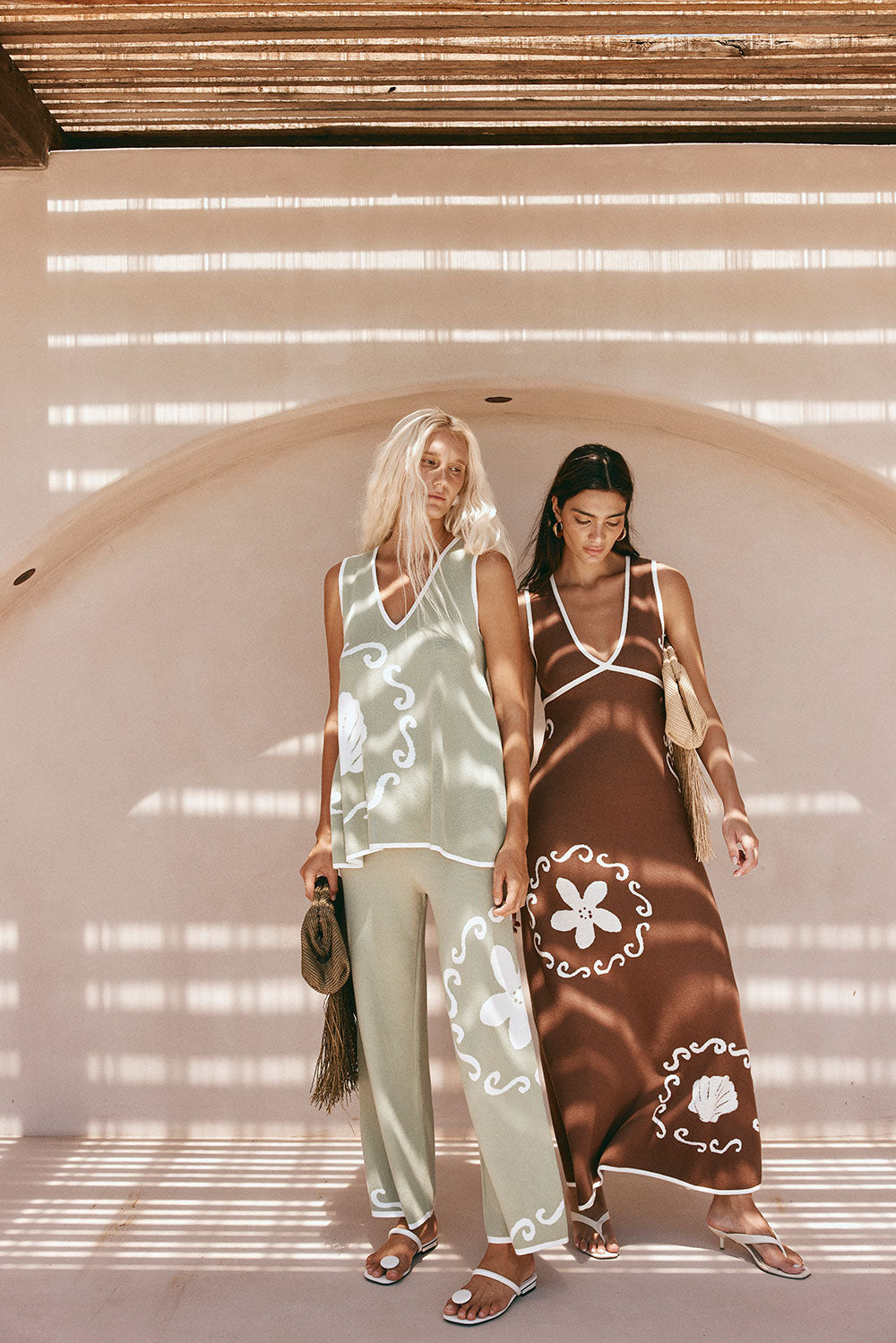 Emelia Dress - Ocean Relic - L Emelia Dress - Ocean Relic - L