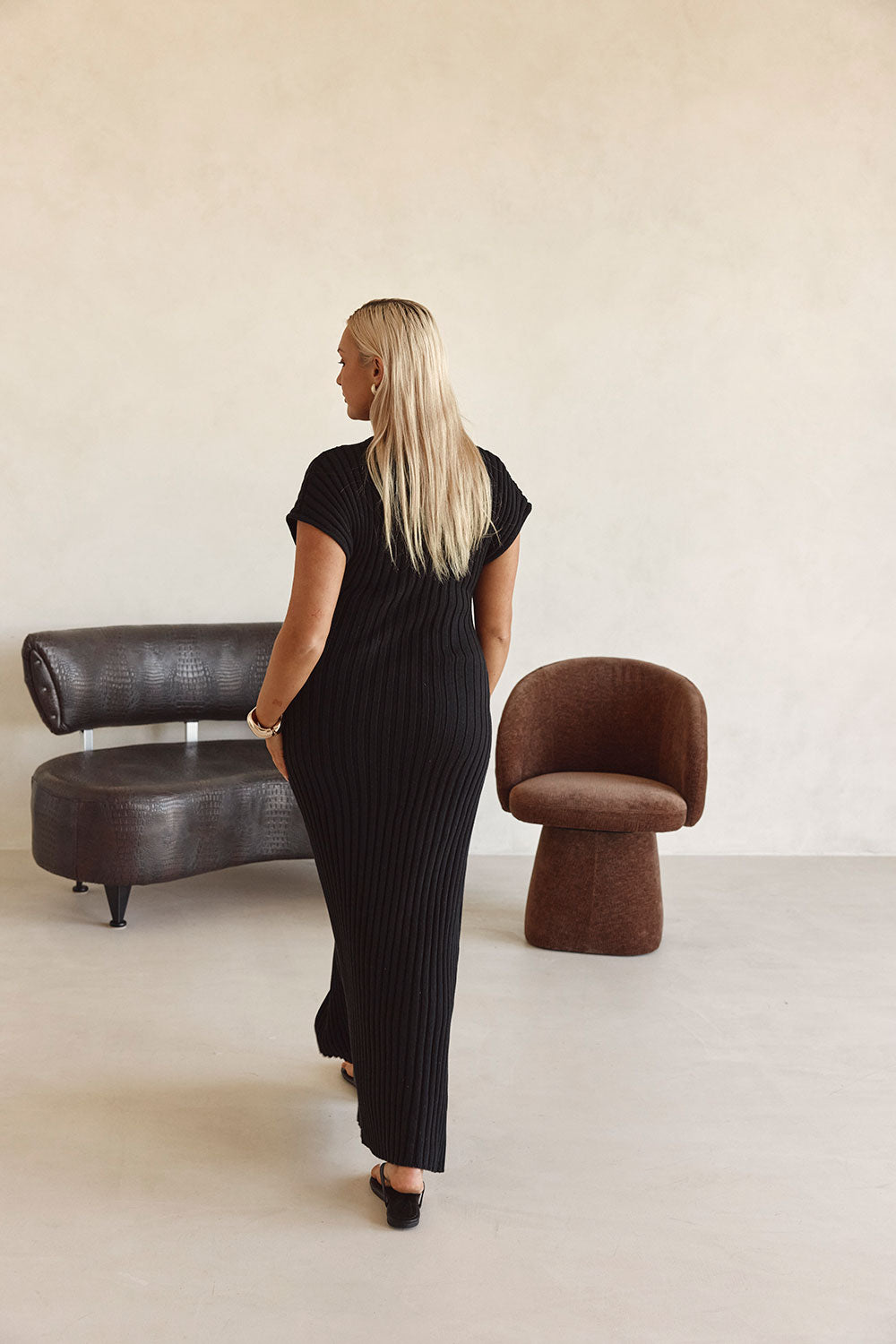 Gemini Dress - Black