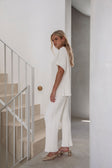 Celine Top - White