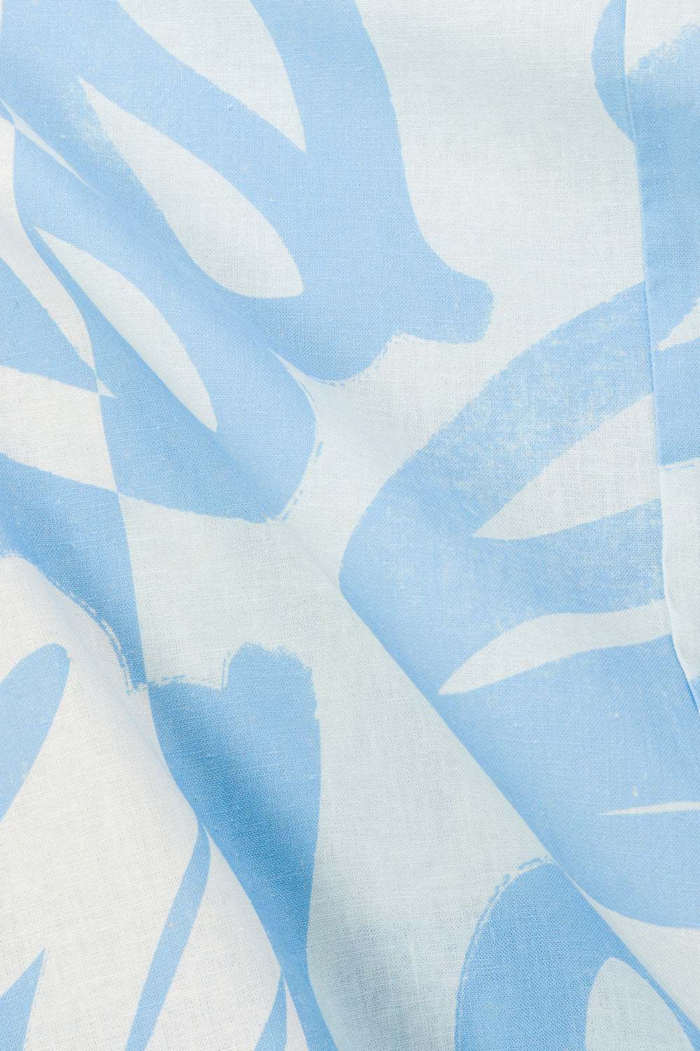 Blue Oceana Curve Print Button Strappy Maxi Jayla Dress – SABO