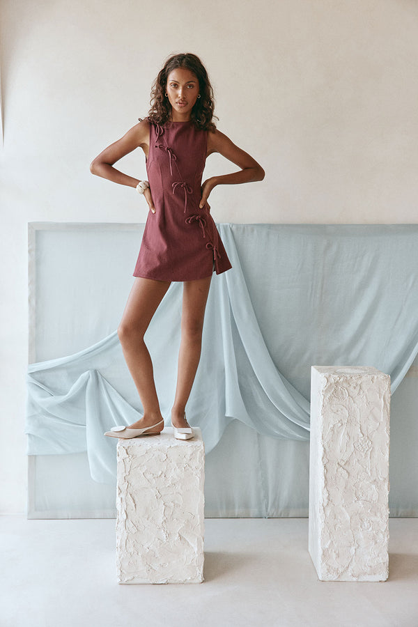 Kapri Dress - Merlot