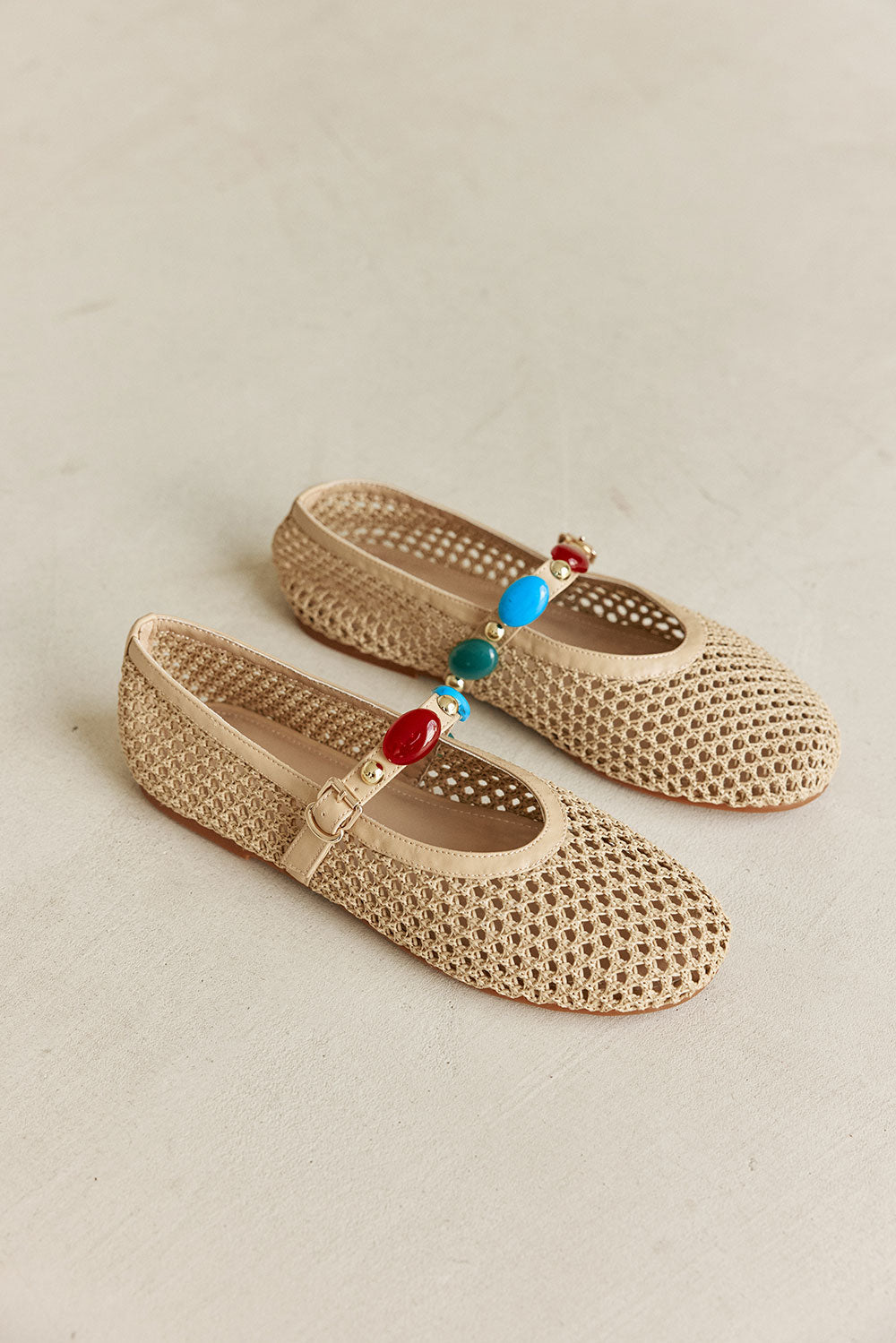 Solstice Ballet Flats - Natural