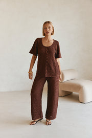 Umiko Top - Brown