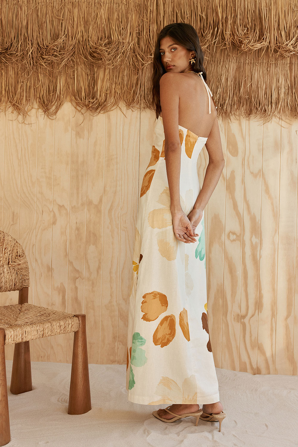 Monika Dress - Brushed Fleur