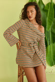 Cabana Dress - Geo Stripe