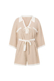 SAMPLE-Sammi Playsuit - Tan